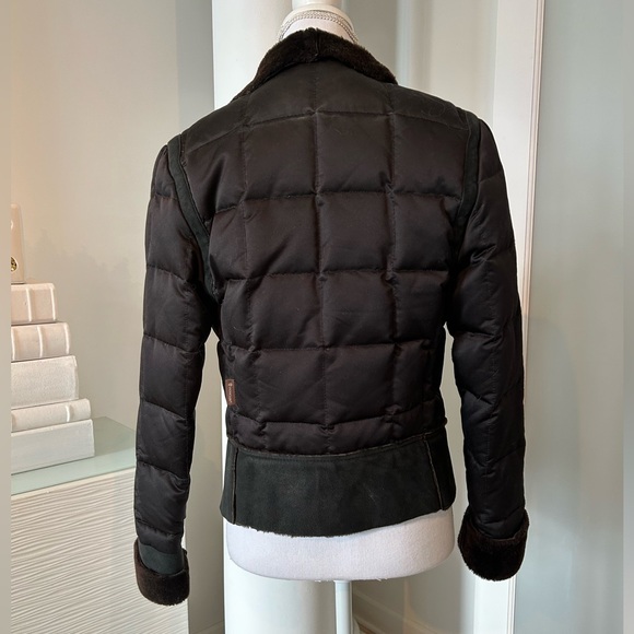 Moncler Black Quilted Puffer Jacket - Size 1 - Picture 3 of 14